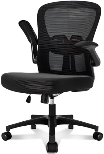 Ergonomic Office Chair, 360° Swivel Desk Chair with Lumbar Suppor...