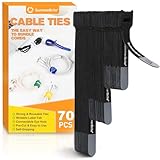 Réutilisable à l'infini, écologique et économique - Fabriqué à partir de fermetures auto-agrippantes en nylon de qualité supérieure, il se déchire sans effort pour faciliter les réglages de serrage ou le retrait sans avoir à le couper. Remplacez les attaches en plastique jetables pour réaliser des économies à long terme et préserver l'environnement.