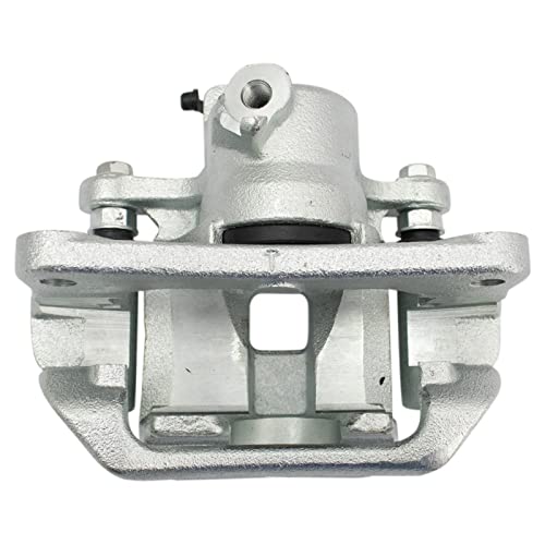 Image of TRQ Rear Driver and Passenger Side Brake Caliper Set Caliper Brackets Hardware Compatible with 98-07 Lexus LX470 98-07 Toyota Land Cruiser