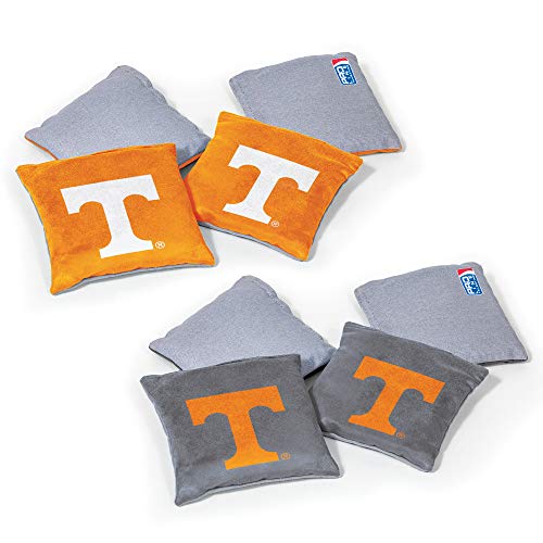 Image of NCAA College Dual Sided Bean Bags by Wild Sports, 8 Count, Premium Toss Bags for Cornhole Set - Great for Tailgates, Outdoors, Backyard