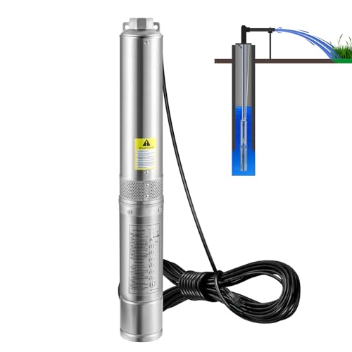 Happybuy 3HP deep well submersible pump image
