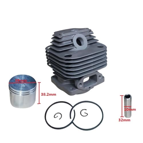 Cylindre piston 39 mm T200 kit de rechange moteur 2 temps - 3