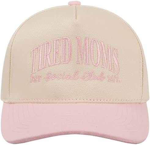 MIRMARU Two-Tone Vintage Canvas Trucker Hats for Men & Women, Adjustable Size Baseball Caps with Trendy Embroidered Design
