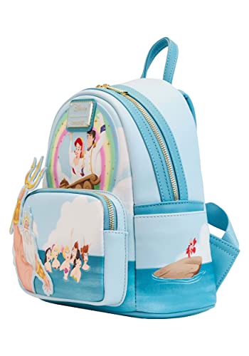 Loungefly Disney The Little Mermaid Triton's Gift Mini Backpack - Princess Ariel's Wedding Day Blessing4