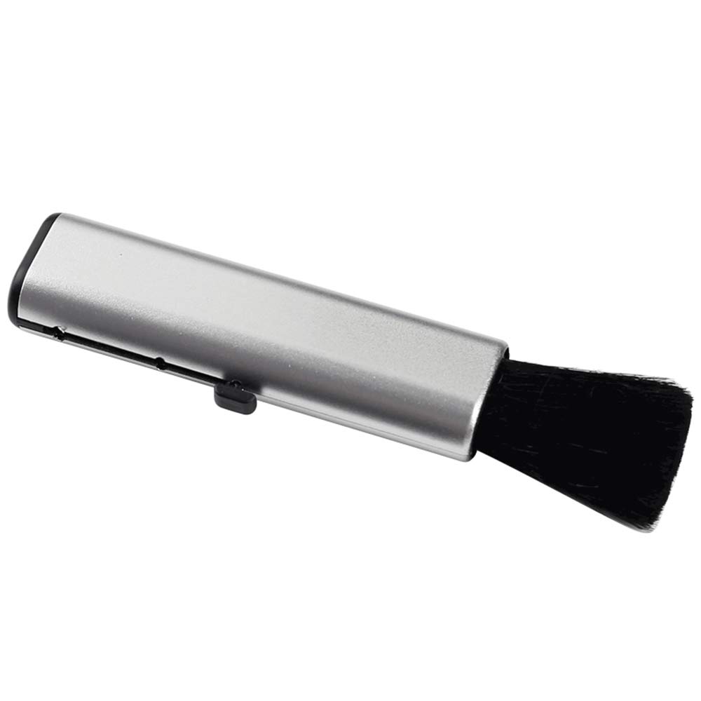 Brosse de nettoyage portable évolutive pour lentilles - Brosse de nettoyage souple et élastique - Outil de nettoyage de routine - 1 pièce