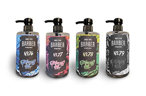 Foto von barber marmara MARMARA Rasiergel Männer No.79 - Herren transparent 500ml - Shaving Gel Men - für eine präzise Rasur der Bartkonturen - optimales Gleiten - Kühlt die Haut - mit Pumpenspender