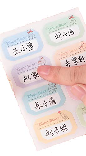 HIOVIOSS Cute File Folder Labels, to Write On Name, Organizing Tags, Office School Supplies