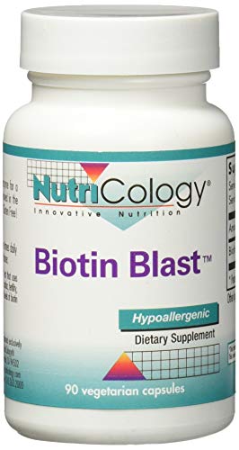 Nutricology Biotin Blast Capsules, 90 Count