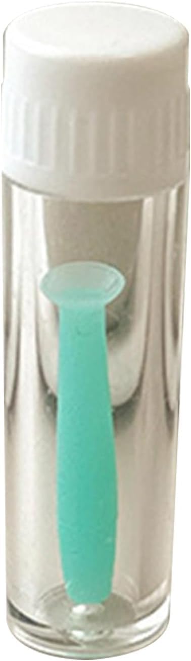 Green Contact Lens Remover Tool, Silicone Plunger for Soft and Hard Lenses, Multipurpose Accessory Soft Contact Lens Helper Tool
