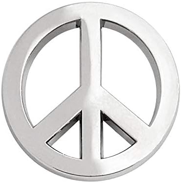 Pinsanity Peace Symbol Lapel Pin