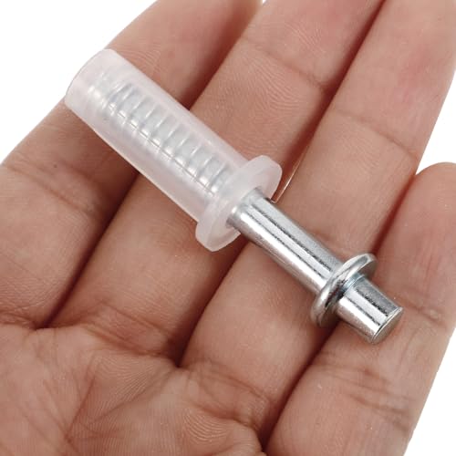 TEHAUX Kit de herrajes para puertas bifold 4 piezas con bisagra superior para puertas corredizas de clóset juego de reparación pivot metálico para almacenamiento y reemplazo de gabinete miniatura 7