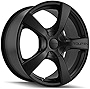 Touren TR9 3190 Matte Black Wheel (17 x 7. inches /5 x 105 mm, 42 mm Offset)
