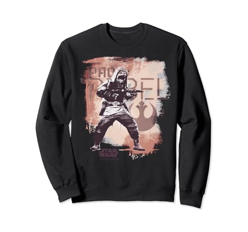 Sweatshirt Star Wars Pao Rebel confortable en coton avec impression vintage