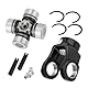 Vordere Kardanwelle Gabel & Kreuzgelenk (Getriebeseite vorne) für Polaris RZR Ranger Sportsman 1000 900 800 700 570 500 Scrambler Magnum Brutus General ATP ACE