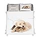 Homemania 14177 Puppy – Doppelbett – mit Spannbetttuch, Bettlaken und Kissenbezug – mehrfarbige Baumwolle, 240 x 280 cm