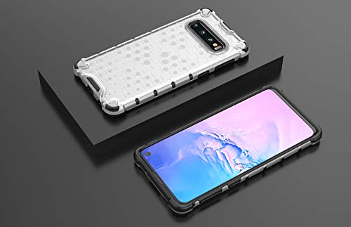 Image of Glasgow Back Case Cover for Samsung Galaxy S10 Shockproof Military Grade Back Case Back Cover - Transparent