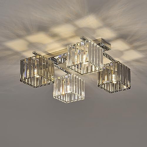 Luminaire rétro de cuisine 4 lampes pour éliminer les zones d'ombre