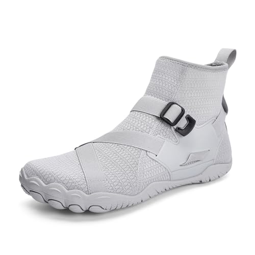 Image of UMANPOO Men Water Shoes Women Barefoot Slip on Sneakers Swim Aqua Beach Running Walking Hiking Cycling Non Slip High Top