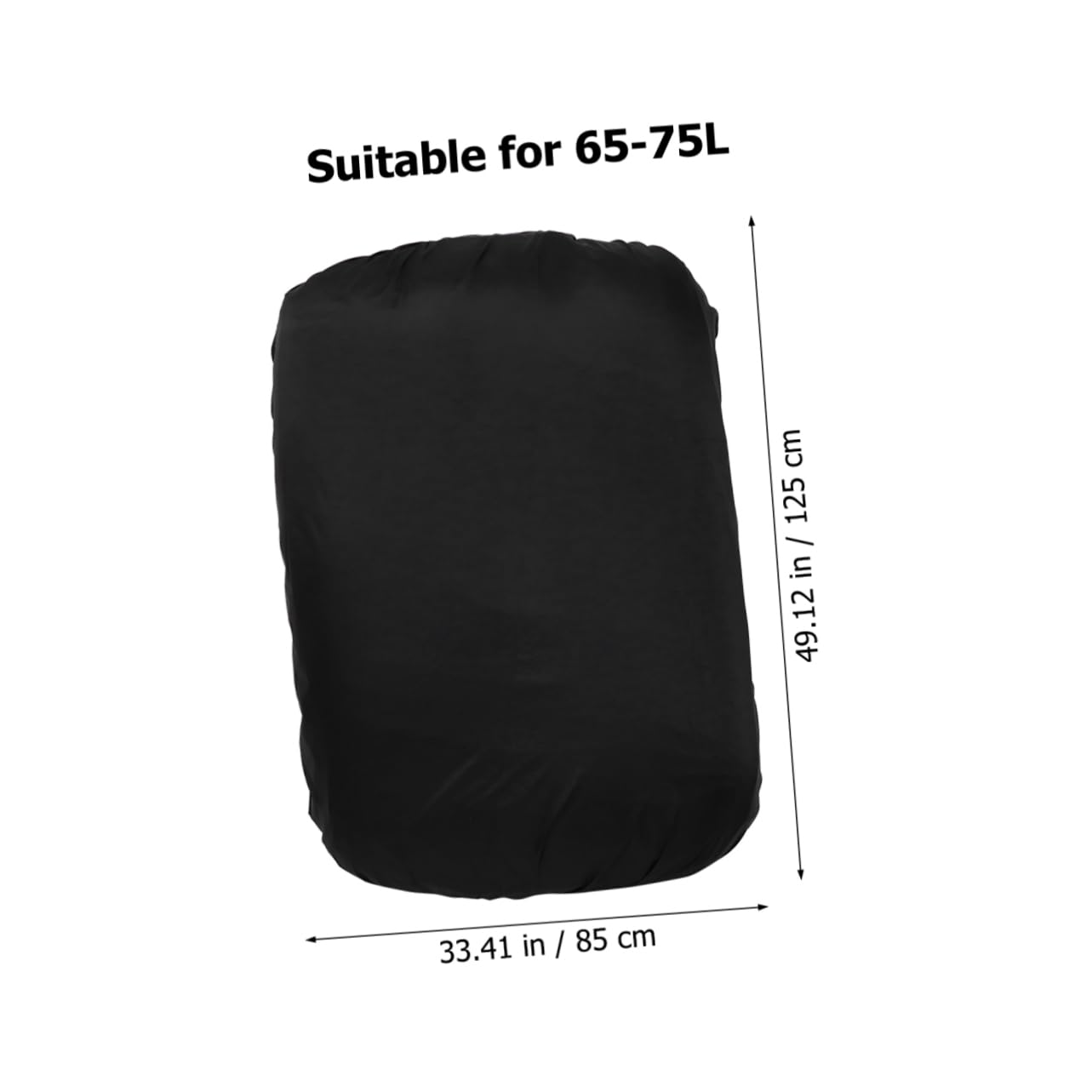 KOMBIUDA Outdoor Backpack Cover Lightweight Rain Protection Case for Space Saving Design for Hiking Camping and Travel