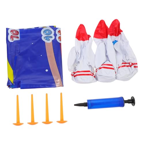 Jeu de lancer gonflable fusée cadeau idéal pour garçon et fille
