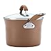 Rachael Ray Cucina Nonstick Cookware Pots and Pans Set, 12 Piece, Mushroom Brown