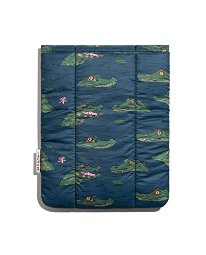 Image of DailyObjects Siesta Sleeve Cover for Laptops /MacBook Air /Pro 13 Inch - 14 Inch | Crafted Using Soft-Touch and Water-Repellent Polyester | Secure Clasp Button Closure | Sleek Design and Durable