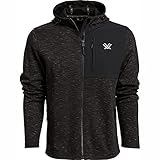 Vortex Optics Horizon Seeker Hoodies (Black Heather, X-Large)