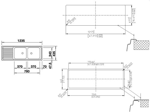 Evier Blanco 500374 en inox la solution parfaite pour meuble 60cm - 3