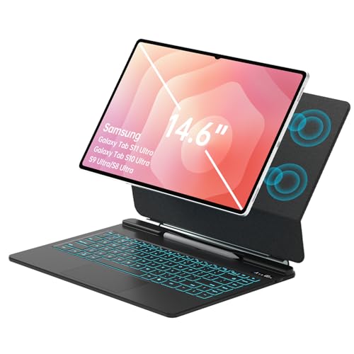 Keyboard Case for Samsung Galaxy Tab S11 Ultra 14.6 Inch...