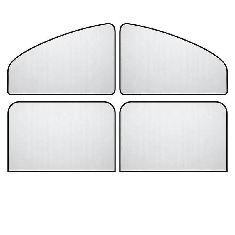 Tendine parasole magnetiche per finestrini laterali e posteriori Per Opel Adam protezione termica privacy Tendine