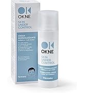 OKNE - Crème visage hydratante et normalisante séborégulatrice pour peaux grasses et mixtes - Régularise le...