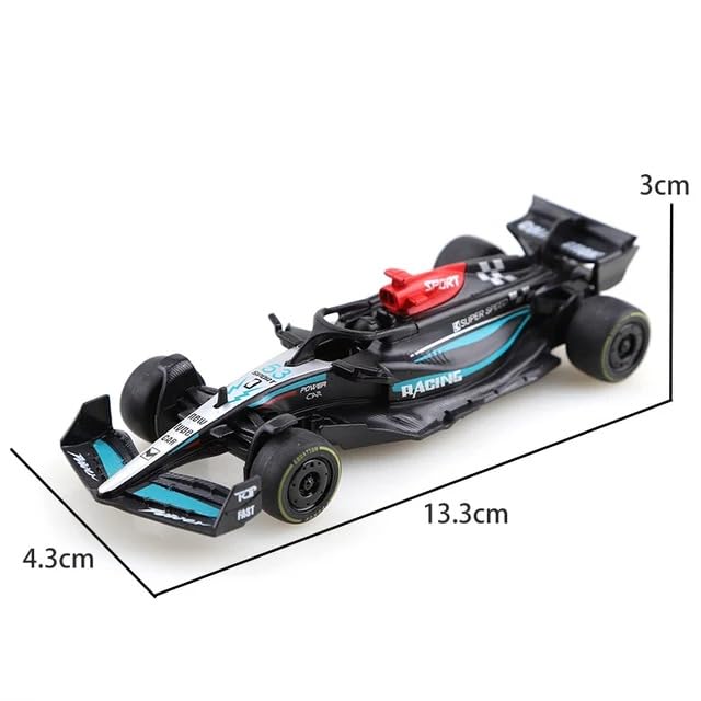 Image of PLUSPOINT F1 Racing Die cast Metal Cars for Kids Pull Back Formual1 Car Simulation Scale Model High-Speed Racing Vehicles Collectible Car Toys for Boys Age 3 Years & Up