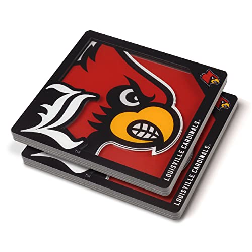 Image of YouTheFan NCAA NCAA 3D Logo Series Coasters