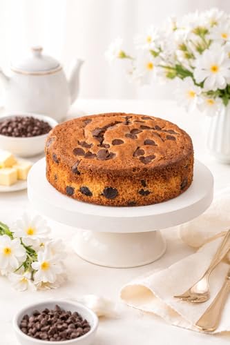 Image of Chokola Vanilla Tea Cake 500g | Eggless Moist Sponge Loaf Cake | Classic Dry Cake | Cream-Free Soft Bakery Style Tea Time Snack