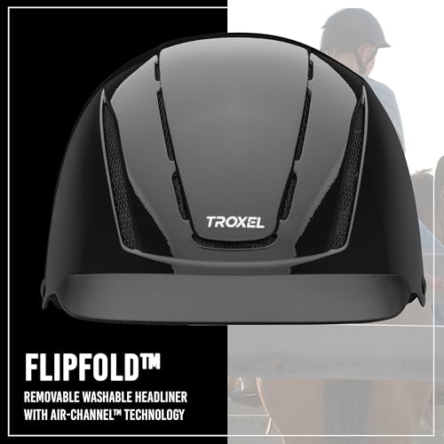 image for Troxel Spirit Full Coverage Horse Riding Helmet, Low-Profile Adjustabl