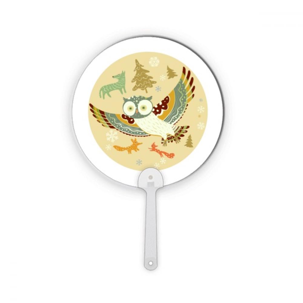 Éventail portable oiseaux et fleurs une idée cadeau déco originale