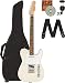 Fender Affinity Series Telecaster w/Laurel Fingerboard - Olympic White Bundle with Gig Bag, Tuner, Strap, Picks, and Austin Bazaar Instructional DVD