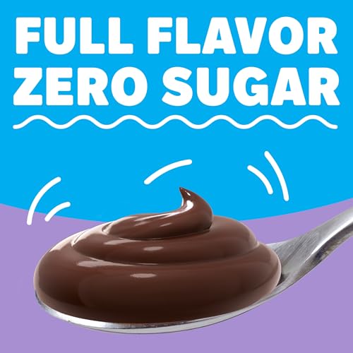 Image of Jell-O Cook & Serve Pudding & Pie Filling Mix, Chocolate Flavored, Fat Free, Sugar Free, 1.3 oz (Pack of 4)