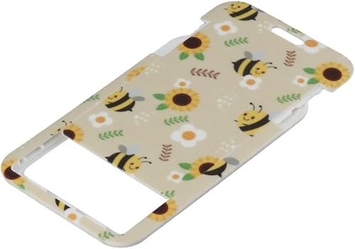 Miniatura 7 de Acollador de cuello de abejas y flores, llavero para el cuello de flores, soporte para tarjetas de identificación, llaves dacron Lanyard