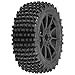 Pro-line Racing 1/8 Gladiator M2 Fr/Rr Buggy Tires Mounted 17mm Black Mach 10 (2), PRO907421