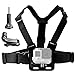 VVHOOY Adjustable Chest Mount Harness for Gopro Hero 6/5 Black Hero 4 Session AKASO EK7000 Brave 4 APEMAN FITFORT ODRVM Campark Crosstour Action Camera Accessories