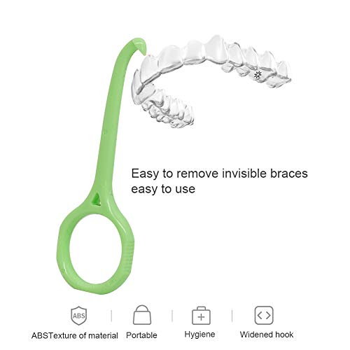 Image of 10PCS Aligner Removal Tool,5 Colors Portable Aligners Remove Hook Braces Removal Kit for for Invisible Braces