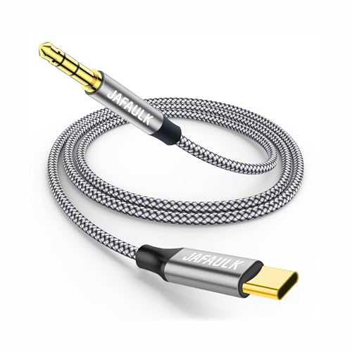 Cable USB C a Jack 3.5mm Audio Auxiliar 6.5FT