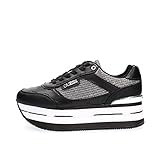 Tipologia: DONNA Scarpe Donna Sneaker Guess Hansin Runner Black/Pewter DS21GU09 FL5HNSPEL12