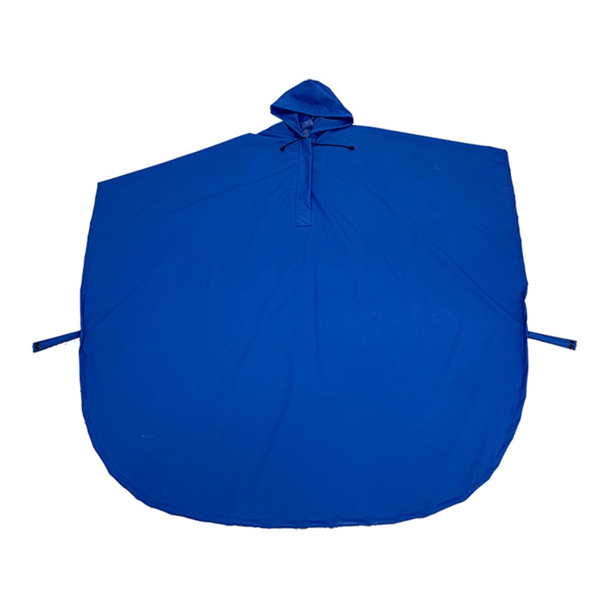 Poncho, Impermeabile per Sedia a Rotelle, Poncho con Cappuccio con Strisce Riflettenti, Impermeabile, Mantella Antipioggia/Black