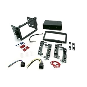 SCOSCHE Install Centric ICGM10BN Compatible with Select GM 2006-17 LAN Double DIN Complete Basic Installation Solution…