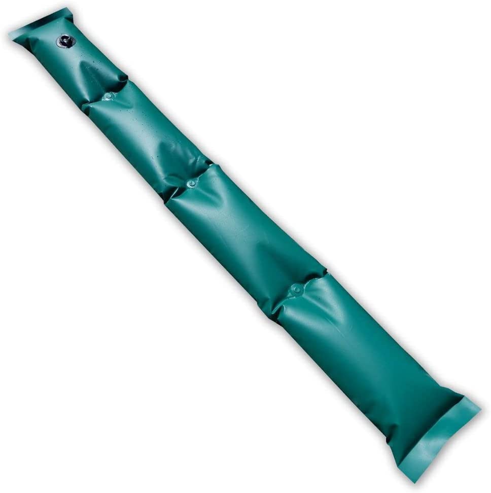 Zavattishop Tubolare Salsicciotto Tubolari Perimetrali Rinforzati in PVC Verde per Telo di Copertura Invernale per Piscina Lunghezza MT. 2 da 500 Gr/mq Ultra Resistenza (2 METRI ANTIRIBALTAMENTO, 5)