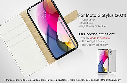 For Moto G Stylus (2021), Designed Flip Wallet Phone Case Cover, A24597 Tinkerbell Tinker Bell 24597 #TOP1