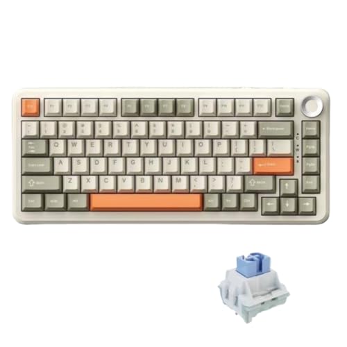 AK820 MAX 75% ���J�j�J���L�[�{�[�h���C�L�[�{�[�h��ʂƃm�u RGB �L�����C�����X�Q�[�~���O�L�[�{�[�h 5420 �ƌ݊���(Yellow-Fish Switch)