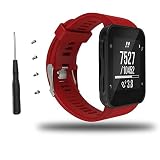 Bemodst Armband für Garmin Forerunner 35 Watch, Silikon Handgelenk Uhrenarmband Fitness Sport Ersatz Uhrband Wechselarmbänder für Garmin Forerunner 35 Smartwatch (Rot)